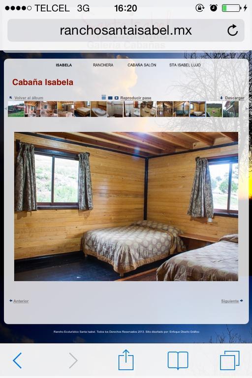 Cabanas Santa Isabel Villa Refugio Exterior photo