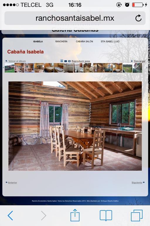 Cabanas Santa Isabel Villa Refugio Exterior photo