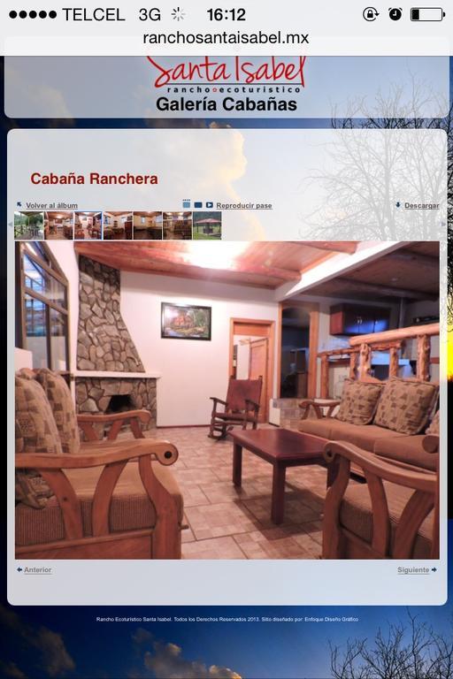 Cabanas Santa Isabel Villa Refugio Exterior photo